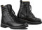 SHIMA Thomson, Scarpe Moto Uomo | Rinforzate Stivali Moto Uomo in Pelle, Supporto alla Caviglia, Suola Antiscivolo, Impugnatura del Cambio (Nero, 43)