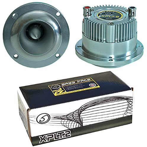 2 BASS FACE XPLT.2 driver tweeter a compressione titanio 8,00 cm diametro 75 watt rms 150 watt max portiere auto magnete neodimio 106 db, a coppia