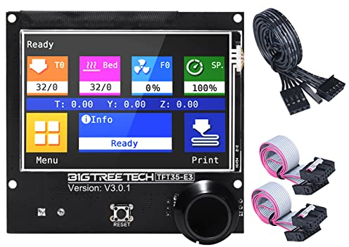 BIGTREETECH TFT35 E3 V3.0.1 Touchscreen Display RepRap Smart Controller Panel Kompatibel mit SKR 3 SKR 3 EZ SKR 2 SKR V1.3 Board für CR10 3D-Drucker.
