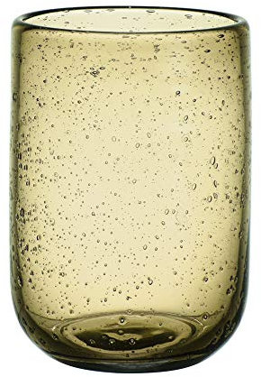 Table Passion - Gobelet Perla Bullé 25 cl ambre (lot de 6)