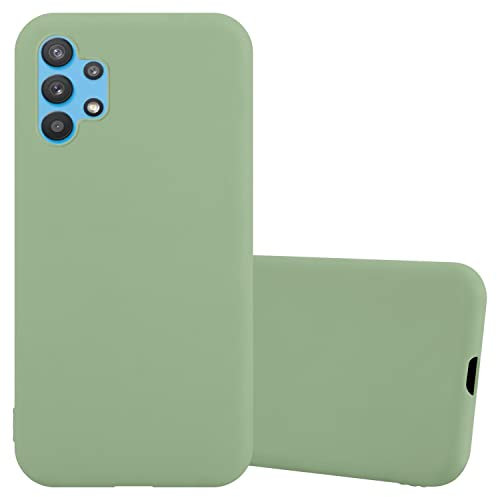 Cadorabo Hülle kompatibel mit Samsung Galaxy A32 4G Schutzhülle TPU Silikon Case Candy Design Slim Kratzfest Weiche Gummi mit Rundumschutz Case Hülle für Galaxy A32 4G in Grün
