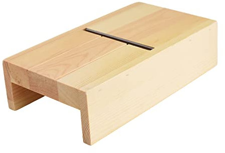 Mandala Crafts Soap Beveler Edge Trimming Tool – Wood Soap Planer Beveler Soap Shaving Tool - Candle Beveler for Handmade Soap Candle Making Beveling