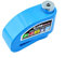 RLOOSIR Bloque Disque Moto Alarme 130db Antivol Moto, Cadenas Anti Vole pour Moto Trottinette Scooter (Color : Blue)