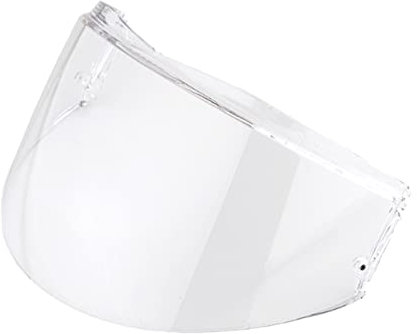 Lente per casco da moto, Compatibile Con L-S-2. Valiant Caspetto Visiera Del Casco Smoke Rainbow Silver Original Extra Lens Shield Compatibile Con L-S-2 FF399. Modello Con Fori Di Patch Anti-fog
