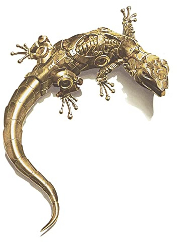 3D Gecko-Form Aufkleber Selbstklebend Reflektierend Wasserdicht Abziehbilder für Auto LKW Motorrad Fenster Stoßstange Wand, Gelb