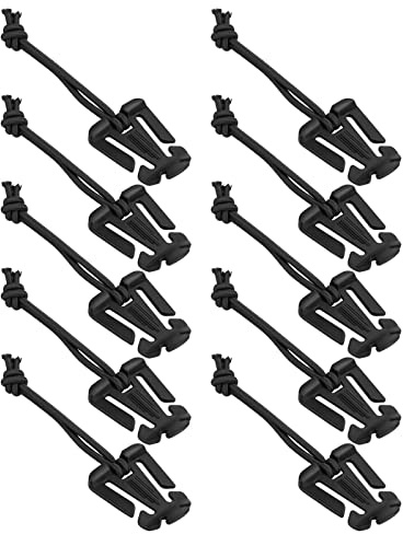 layBrave Laimoere Sangle de sac à dos avec clip de serrage Molle Web Dominators pour extérieur Tube d'hydratation Gestion des sangles de sac à dos