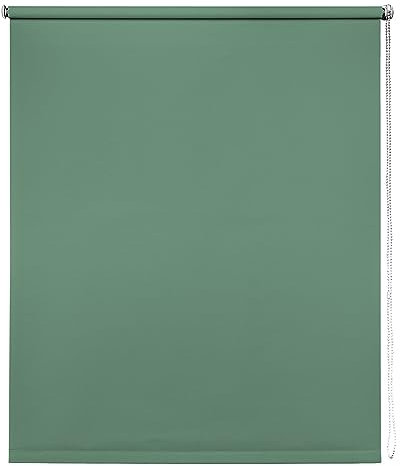Thermal Blackout Blinds, Basil 115cm (45.27), 165cm Drop - Blackout Roller Blinds For Inside and Outside Recess Fitting - Window Blinds of Multiple Colours and Sizes by New Edge Blinds