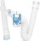 Siphon Lavabo Flexible 5/4 x 32 mm Universel Syphon Evier Cuisine Réglable Souple