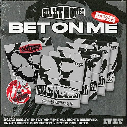 (POB) ITZY KILL MY DOUBT 7th Mini Album ( BET ON ME LI A Ver. ) K-POP SEALED
