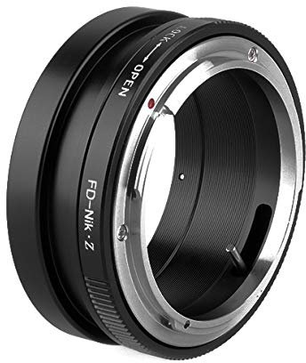 FD-NZ Objektivadapter kompatibel für Canon FD Objektiv kompatibel für Nikon Z Kamera Z6 Z7 Adapter