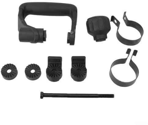 Seitengriff-Ersatz für Bosch-Bohrhammer 11311EVS, MH10-SE GSH 11E, schwarze Teile, 165 x 134 mm, schwarz, einfache Installation