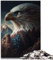Puzzle für Erwachsene, 1000 Teile, American Eagle USA-Kunst, für Erwachsene und Kinder ab 12 Jahren, Holzpuzzle, Weihnachts- und Geburtstagsgeschenk, Größe: 50 x 75 cm