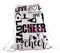 PXTIDY Cheerleading-Tasche mit Kordelzug, Geschenke für Cheerleading-Liebhaber, Cheerleader-Geschenktasche, Cheerleader-Geschenk, Cheerleader-Geschenk, rose, One size
