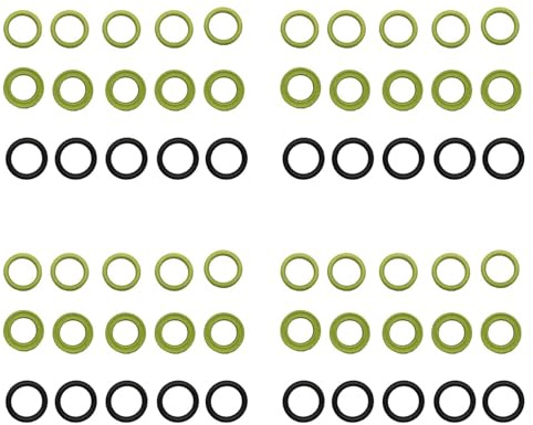 Kznifmk 60 x Dichtungsringe für -Reiniger, Ersatzteil-Set, Dichtungen TR 2.880-001.0