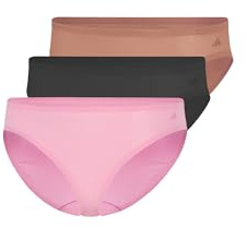 adidas Damen Bikini (3 Pack) - Sport Active Light Flex-Packaged Panties - Slip - Bequeme Unterwäsche