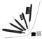 OATIPHO 1 Set Hearing Aid Cleaning Kit Set with Efficient Brushes Ventilation Rod and Screwdriver for Thorough Care and Maintenance of Hearing