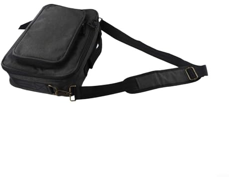 Guitar Pedalboard Carry Case Heavy Duty Pedal Board Bag for Effect Pedals and Cables - Compact 36x23x14cm(S)