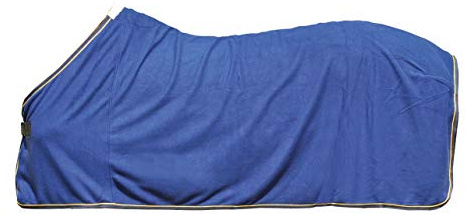 HKM 7901 Cooler Blanket Polar Fleece Horse Blanket Turnout Blanket Stable Blanket 75-165