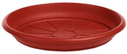 Stefanplast Tildenet 83200 Mediterraneo Soucoupe pour Pot de Fleurs Terre Cuite 20 cm