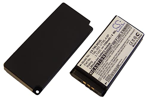 vhbw Batterie Compatible avec Nintendo DSi, NDSi, NDSiL Console de Jeux (1100mAh, 3,7V, Li-ION)