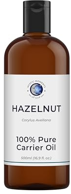 Mystic Moments Olio Vettore di Nocciola 500ml 100% Puro