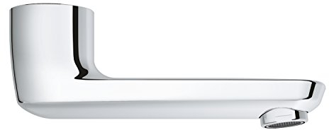 GROHE Gussauslauf (Länge 115 cm, Laminarstrahlregler 9 l/min, schwenkbar (180 oder 90°) und arretierbar, langlebig), chrom, 13378000