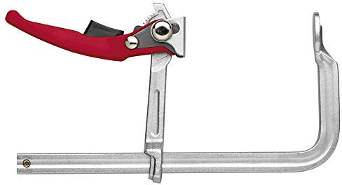Fervi M007/250 acciaio morsetto a cricchetto, 250 x 120 mm