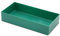 1a-TopStore 10 Stk. Einsatzkästen Einsatzboxen Schubladen-Einsatzkasten Sortierboxen, 32 Größen, 5 Farben (grün, 198x99x40 mm)