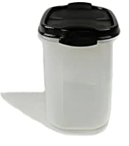 Tupperware Eidgenosse 1,1 L schwarz mit Schütte Vorratsdose Vorrat Dose Modular