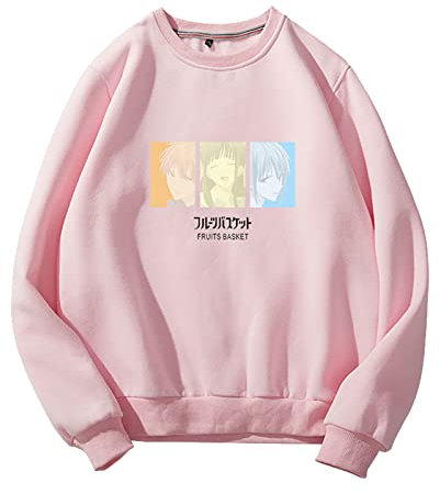 flowereyes Anime Fruits Basket Hoodie Honda Tohru Cosplay Fashion Streetwear Sohma Kyo Yuki Rundhals Kleidung Herbst Winter Für Unisex