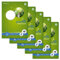 Staufen Green Heft - DIN A4, Lineatur 40 (5mm kariert mit Umrandung), 16 Blatt, 90g/m² Recyclingpapier, runde Ecken verhindern „Eselsohren“, 4 verschiedene Motive (keine Auswahl möglich), 5 Stück