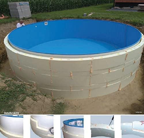 Festiv Druckschutz 6m rund 104cm hoch Isolationsschutz Wärmeschutz Pool
