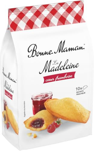 Bonne Maman Madeleines Coeur framboise , 300g