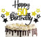palasasa 50 Geburtstag Tortendeko Happy 50 Birthday Cake Topper 50. Tortendeko 50th Kuchen Topper Glitzer Kuchendeko 50 Jahre Cupcake Toppers für 50 Geburtstag Party Dekoration