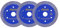 SHDIATOOL Diamond Cutting Blade 85mm Saw Blade for Porcelain Tile Ceramic Granite Marble Brick 85mm(15mm Arbor),3pcs