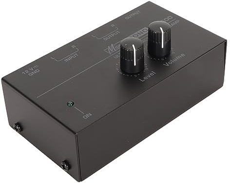 Phono-Plattenspieler-Vorverstärker, Extrem Rauscharm, Unabhängige Lautstärkeregelung, Wandelt Phono-Signale in Line-Pegel um, RIAA-Entzerrung, Kompakt und Langlebig, Unterstützt