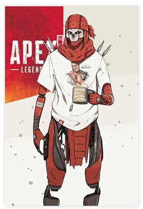 OakiTa The Game Apex Legends Poster, Leinwand, Poster, Wandkunst, Dekor, Bild, Gemälde für Wohnzimmer, Schlafzimmer, Dekoration, ungerahmt, 20 x 30 cm