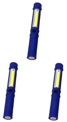 DOITOOL 3St Cob-Stift-Licht arbeitsleuchte Arbeitslampe Cob-LED-Taschenlampe Cob LED-Arbeitslicht Kolbenarbeitslicht tragbar Lichtleiste
