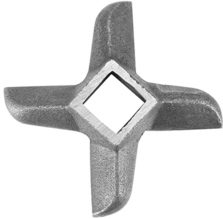 Lybunair Meat Grinder Blade, Universal Professional Cross Shaped Chopper Part, Meat Grinder Chipper Replacement (No. 10)