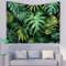 Generisch Tropische Monstera Und Palmblätter Grün Wandteppich Wandtuch Wandbehang für Schlafzimmer Wohnzimmer Dorm Decor Wandteppiche 150x200cm