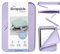 Strapsicle Silikon-Clutch für Kindle und E-Reader, Mehrzweck-Tasche für Handy, Geldbörse und Schlüssel, passend für 15,2 cm (6 Zoll) Kindles, Kobos, Nook, 17,3 cm (6 Zoll), Paperwhite, iPad mini 6,