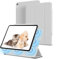 ZOYU Magnetische Hülle für iPad 11. Generation (A16) 11 Zoll 2025, iPad 10. Generation 10,9 Zoll, 2022, Schlanke Dreifach Gefaltete Standhülle mit Auto Wake/Sleep, Grau