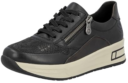 Rieker Damen Schlupfstiefel N4290, Frauen Stiefel