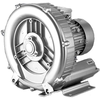 DSeenLeap High Pressure Vortex Fan High-Pressure Vortex Fan Oxygenated Vortex Air Pump Roots Turbine High-Power 220V Strong Suction Industrial Blower (O220B 370w)