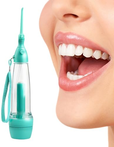 Interdentalreinigungsgerät | Mundhygiene durch Wasser | Mundspüler, manueller Mundreiniger, für 5 Jahre und älter Erwachsene, Zahnfleischpflege für den täglichen Gebrauch zu Hause