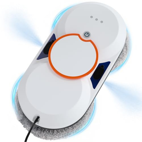 Viprh Smart Window Cleaning Robot with 5600Pa Suction Power Double Automatic Water Spray for High Windows Tiles Glass Doors (Indoor & Outdoor)