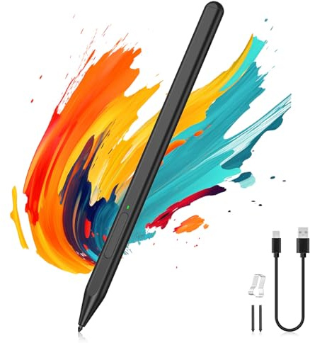 MoKo Stylus Pen per Microsoft Surface Pro 12/11/10/9/8/X/7+/6/5/4,Go 4/3/2 | Compatibile Con Microsoft Surface Pro 12-4/Go 4-1/Notebook/Studio/Book, E-Reader Kobo, HP Omnibook/Envy/Pavilion/Spectre x360