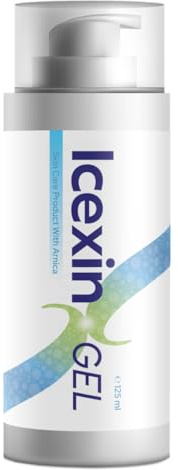ICEXIN Gel mit Arnica, Menthol & Eukalyptus – Hautpflegeprodukt zur äußerlichen Anwendung – 125 ml