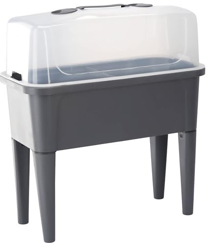 Grande Table de Serre avec Couvercle, Serre Domestique, bac de Culture avec Ventilation 76x38x83 cm (76 x 38 x 83 cm)