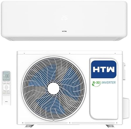 Aire acondicionado HTW Split 1x1 EON 4.6 DC Inverter 2200 frigorías 2.6 kW Wifi
